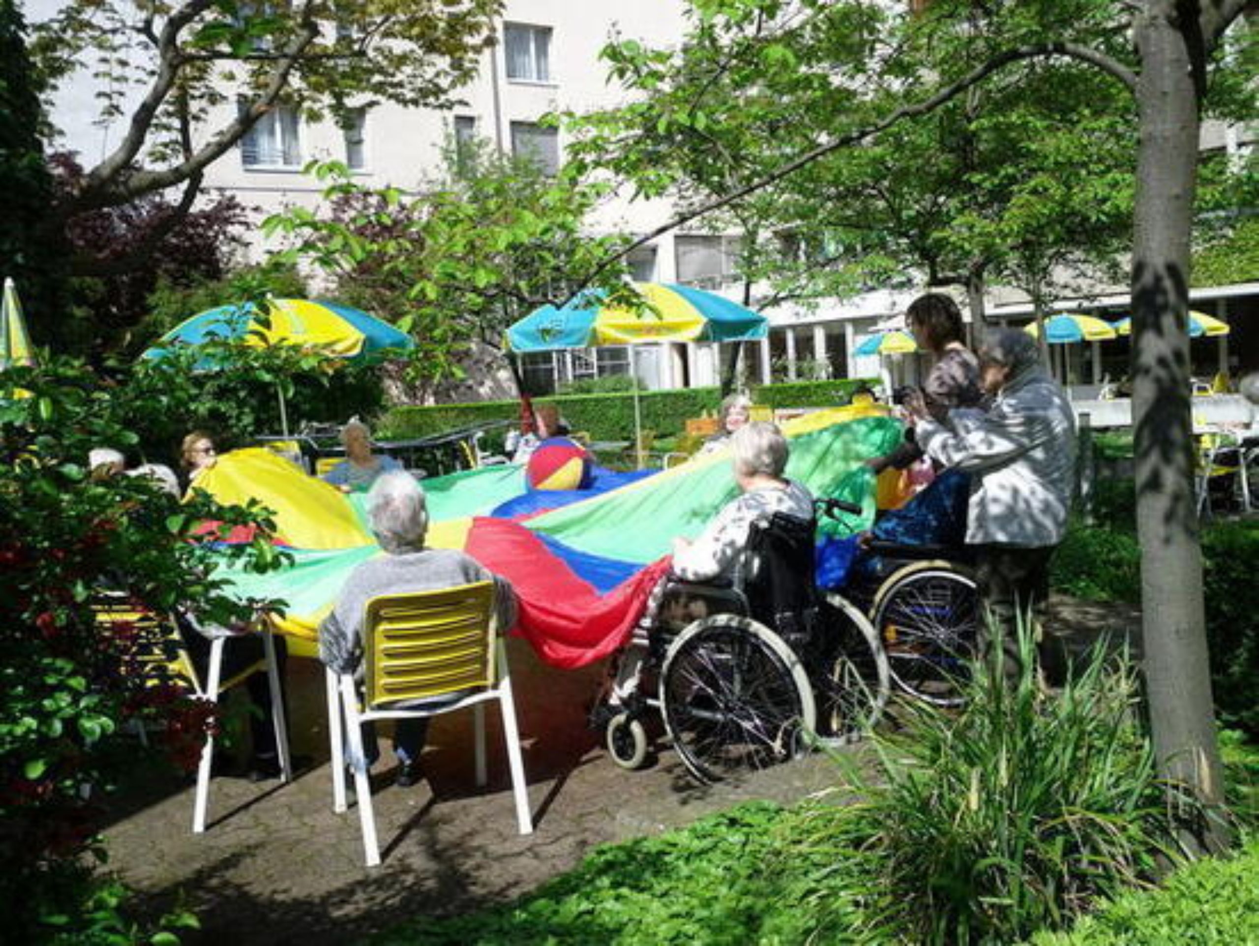 Aktivierung Terrasse