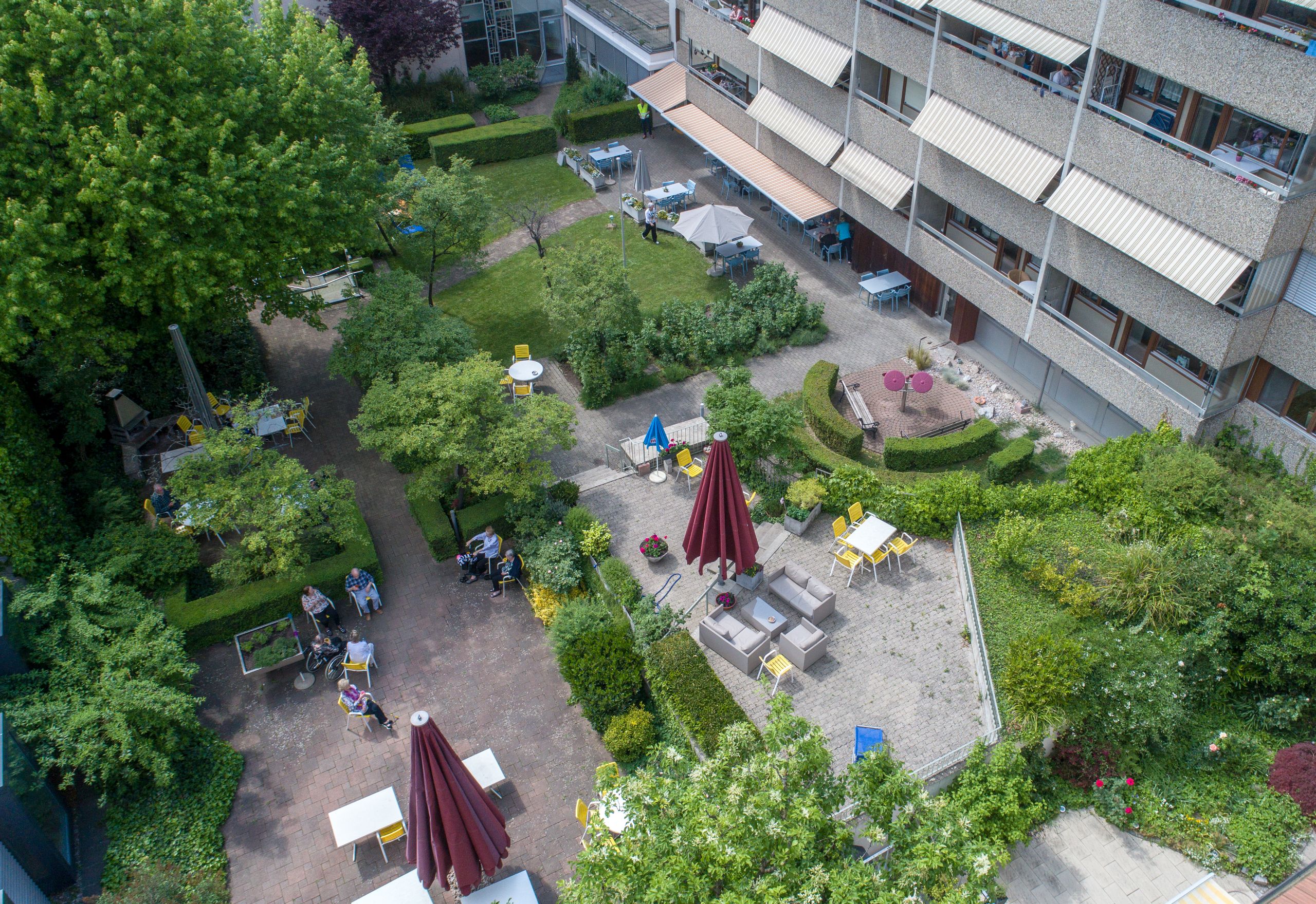 Drohne Garten 2